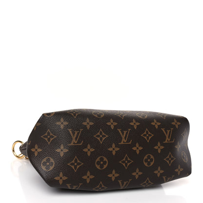 Louis Vuitton Monogram Flower Zipped Tote PM Black 4 of 8