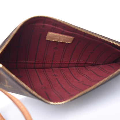 Louis Vuitton Monogram My LV Heritage Neverfull MM GM Pochette Bordeaux Ivory 5 of 9