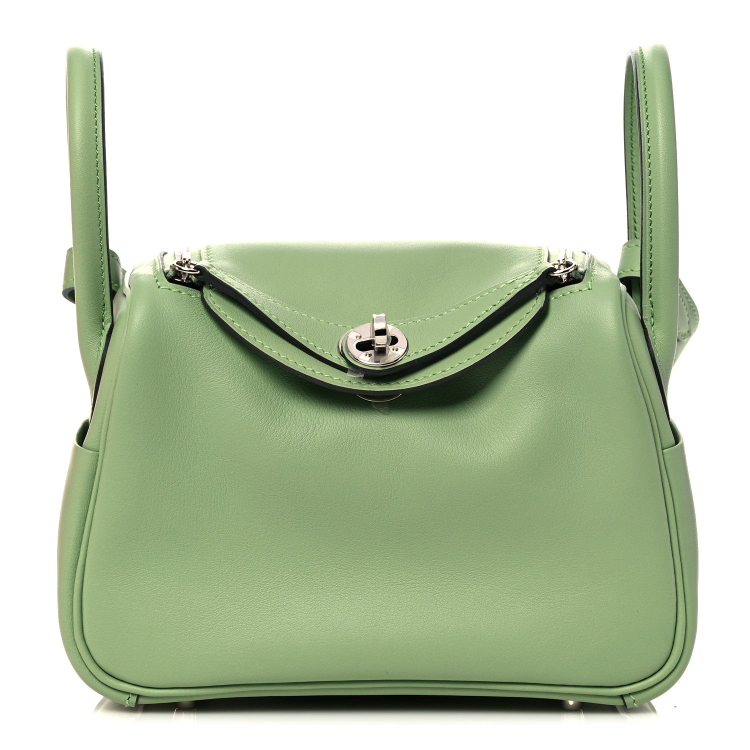 Hermes Swift Mini Lindy 20 Vert Criquet 1 of 10