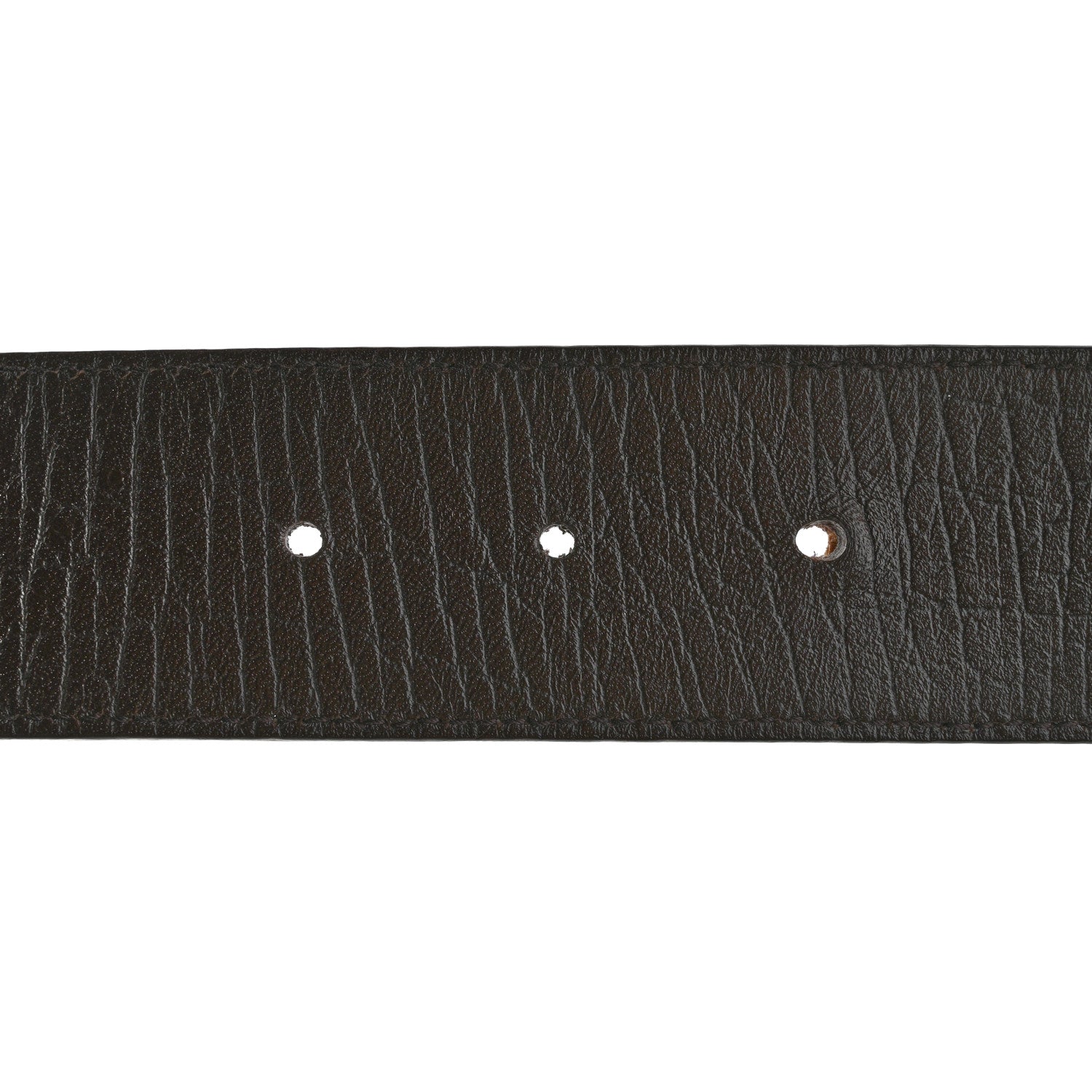 Gucci GG Plus Monogram Interlocking G Belt 95 38 Dark Brown 3 of 5
