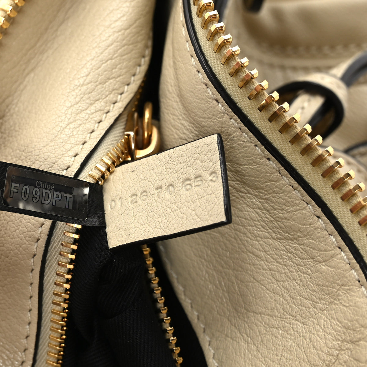 Chloe Calfskin Medium Paddington Cloudy Cream 6 of 9
