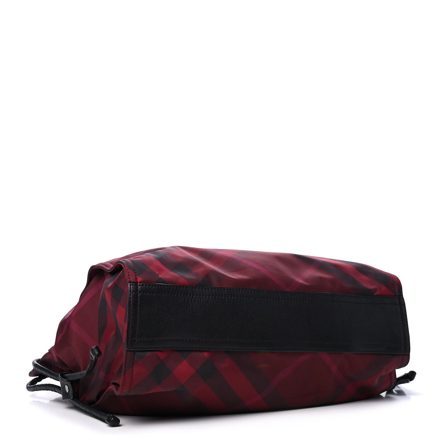 Burberry Nylon Check Small Buckleigh Packable Tote 3 of 4