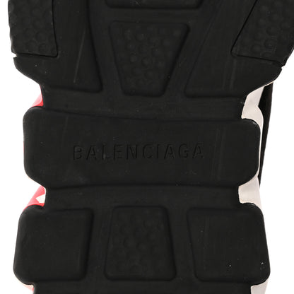 Balenciaga Neoprene Knit Womens Speed Graffiti Sneakers 37 Black White Red 6 of 16