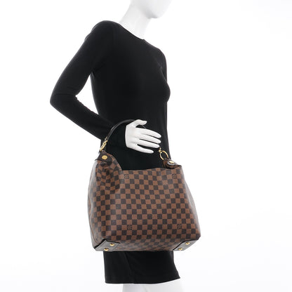 Louis Vuitton Damier Ebene Duomo Hobo 2 of 8