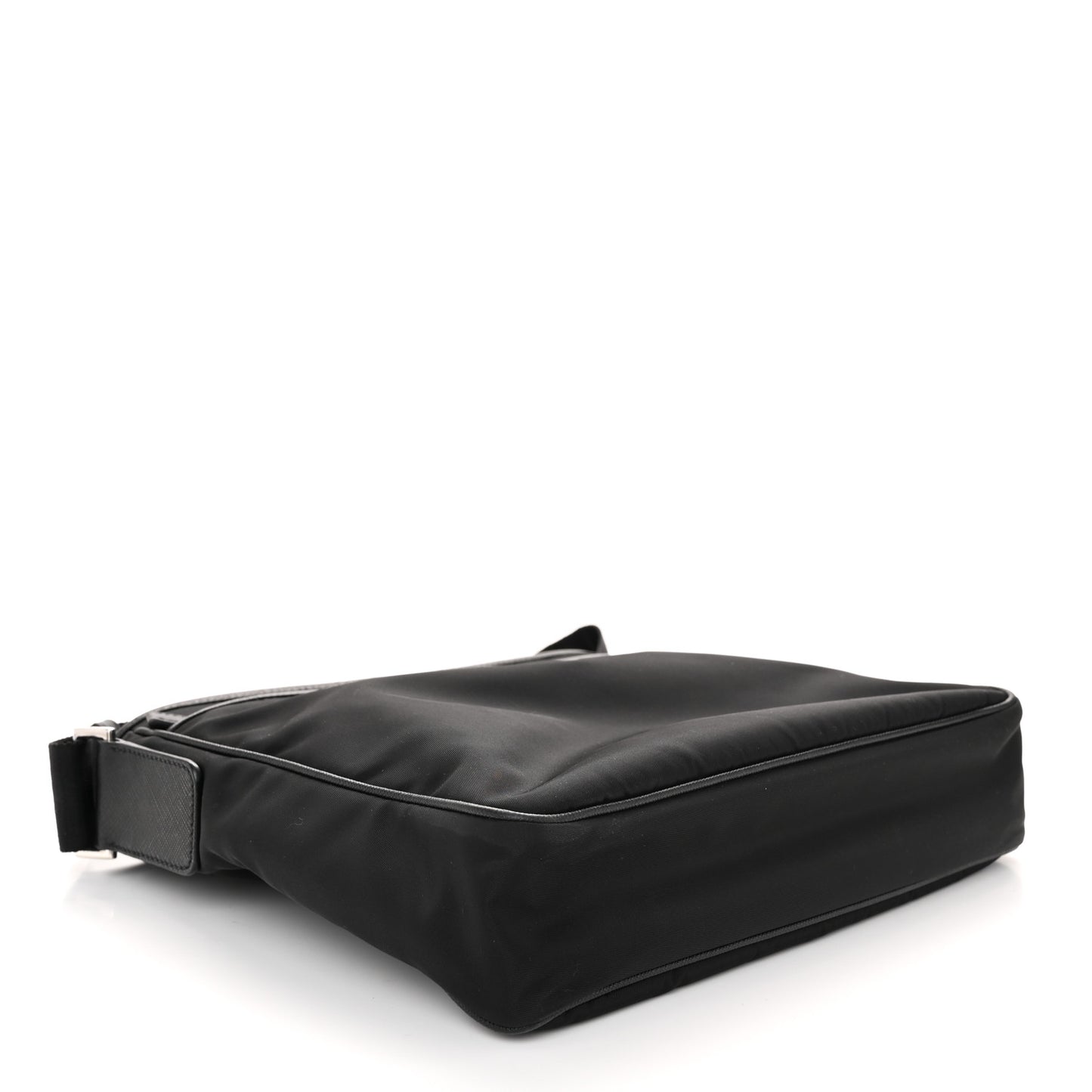 Tessuto Nylon Messenger Bag Black