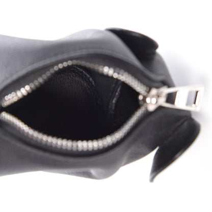 Loewe Calfskin Elephant Coin Purse Black 5 of 6