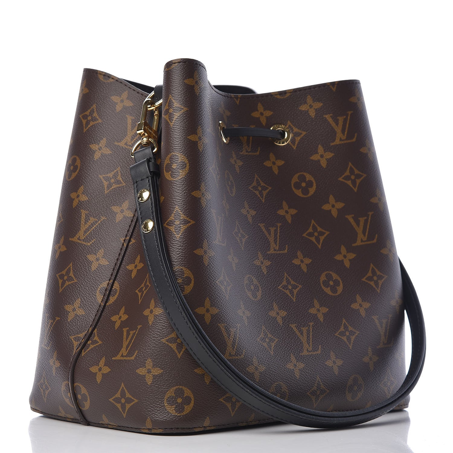 Louis Vuitton Monogram Neonoe MM Black 3 of 9
