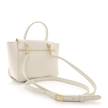 Celine Grained Calfskin Pico Belt Bag Rice 3 of 15