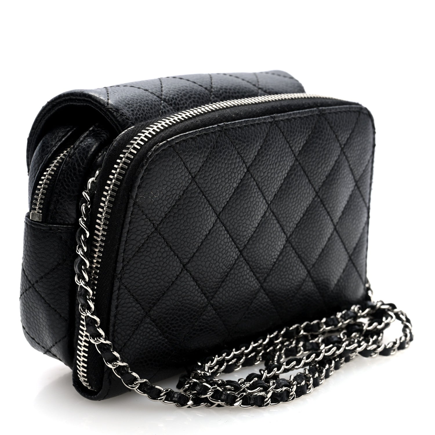 Chanel Caviar Quilted New Mini Flap Black 3 of 10