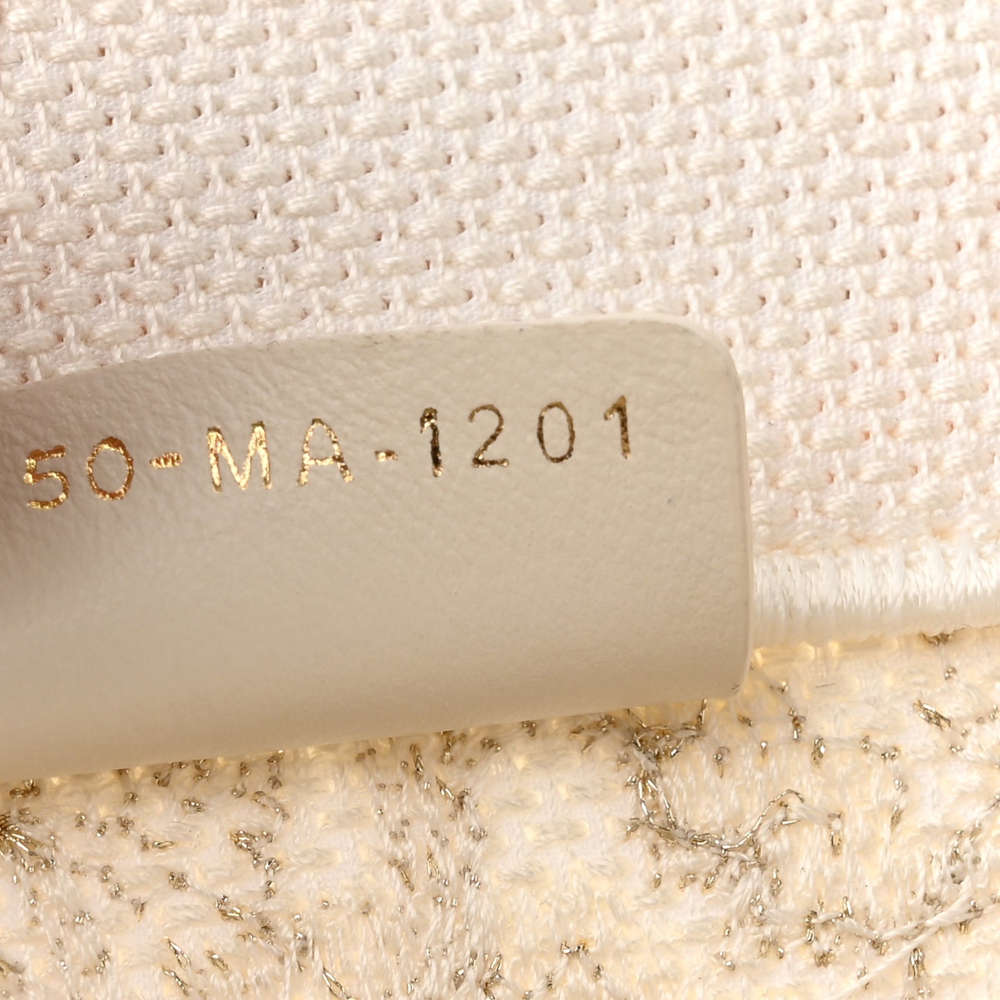 Canvas Embroidered Large Around The World Book Tote Gold