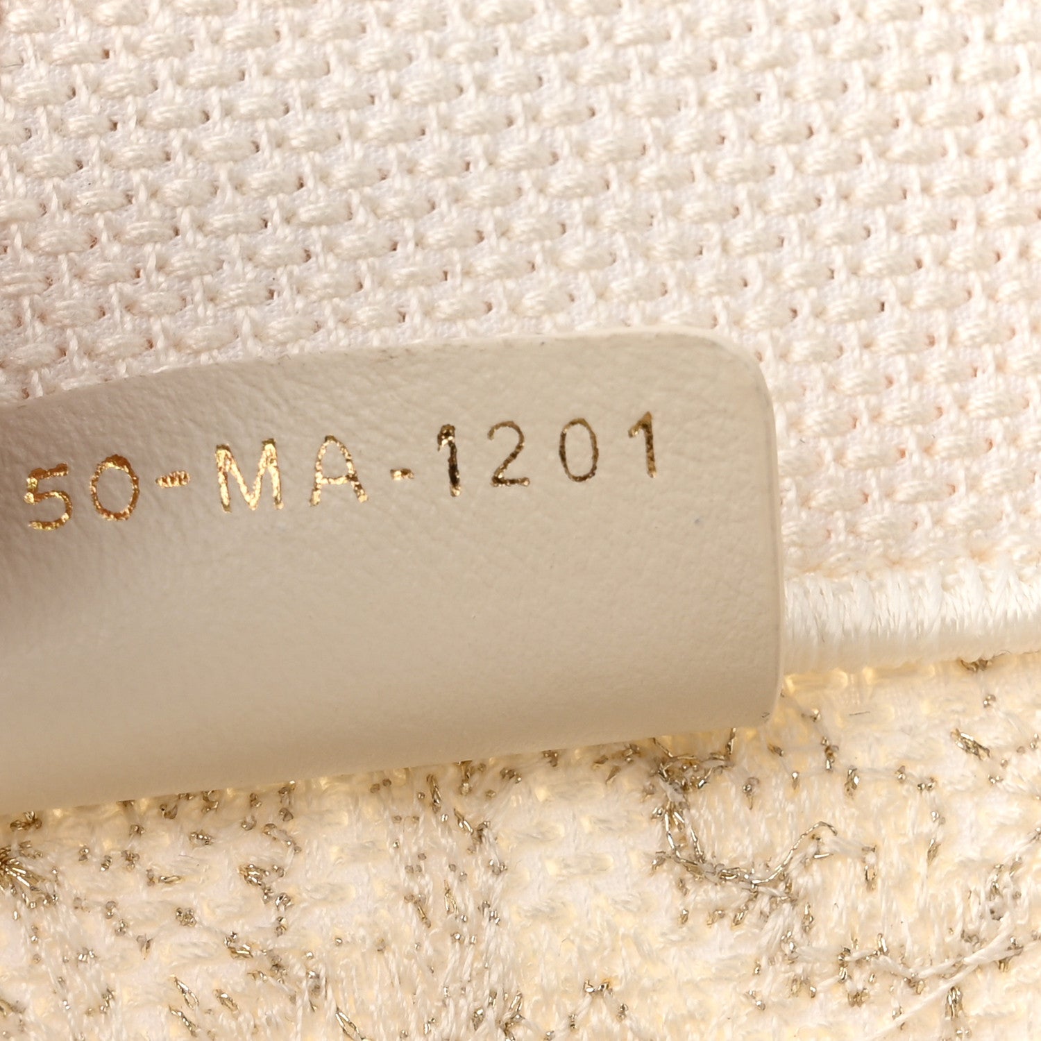 Christian Dior Canvas Embroidered Large Around The World Book Tote Gold 7 of 11