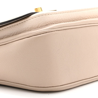 Louis Vuitton Grained Calfskin Lockme Tender Greige 8 of 9