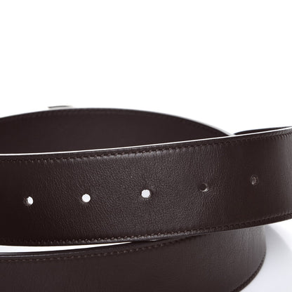 Gucci Calfskin Double G 40mm Belt 85 34 Dark Cocoa 4 of 8