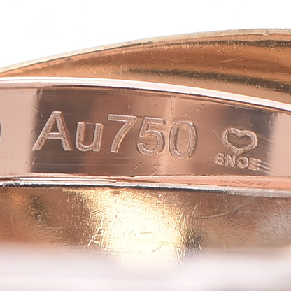 Cartier 18K Pink Yellow White Gold Small Trinity Ring 63 10.25 6 of 7