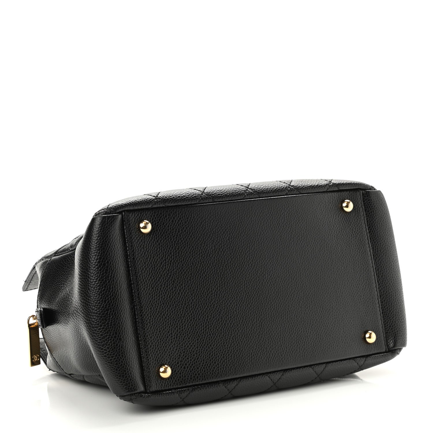 Chanel Caviar Quilted Petit Timeless Tote PTT Black 4 of 10