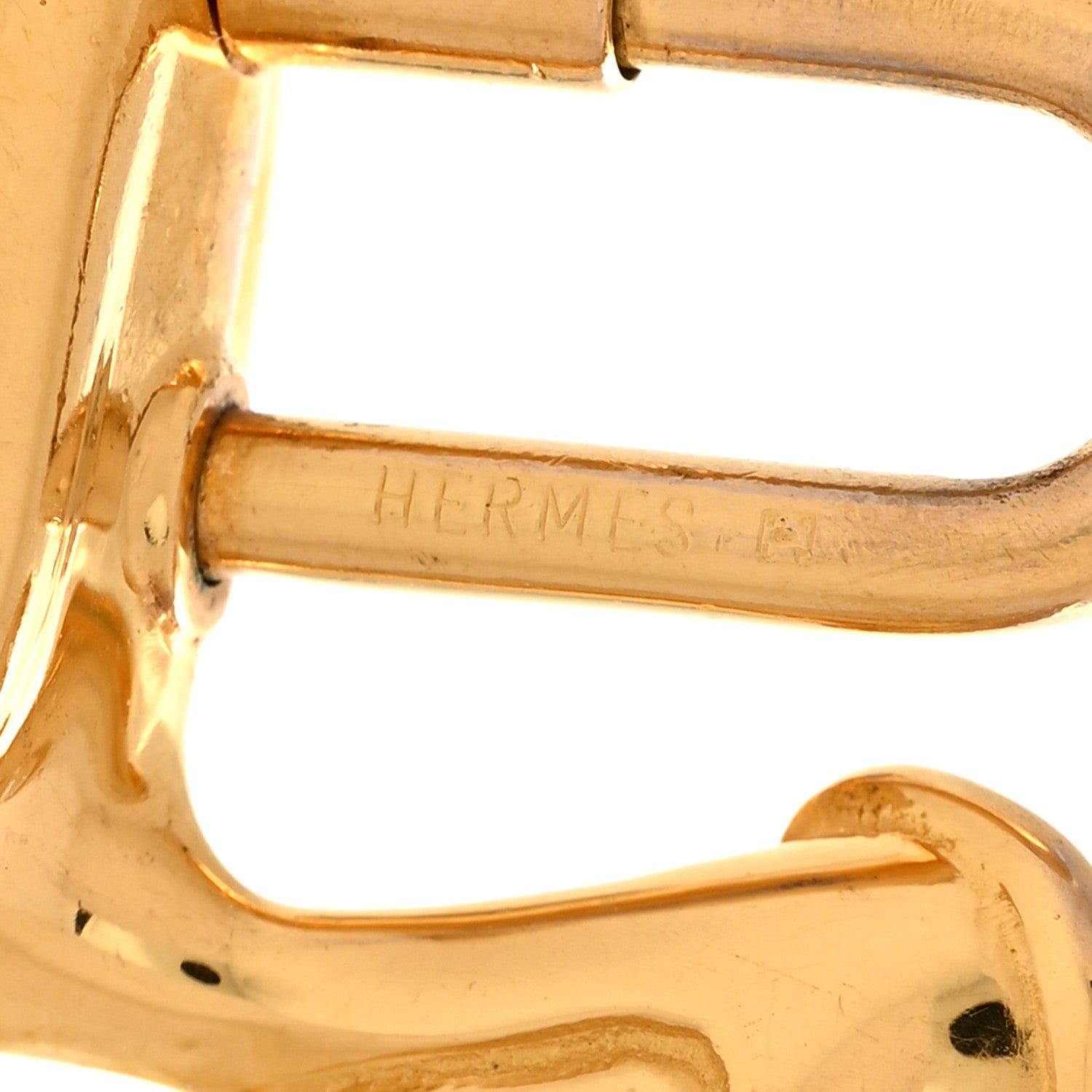Hermes Pelican Cadena Lock Gold 3 of 4