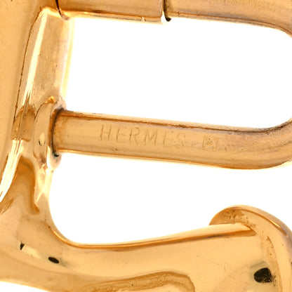 Hermes Pelican Cadena Lock Gold 3 of 4