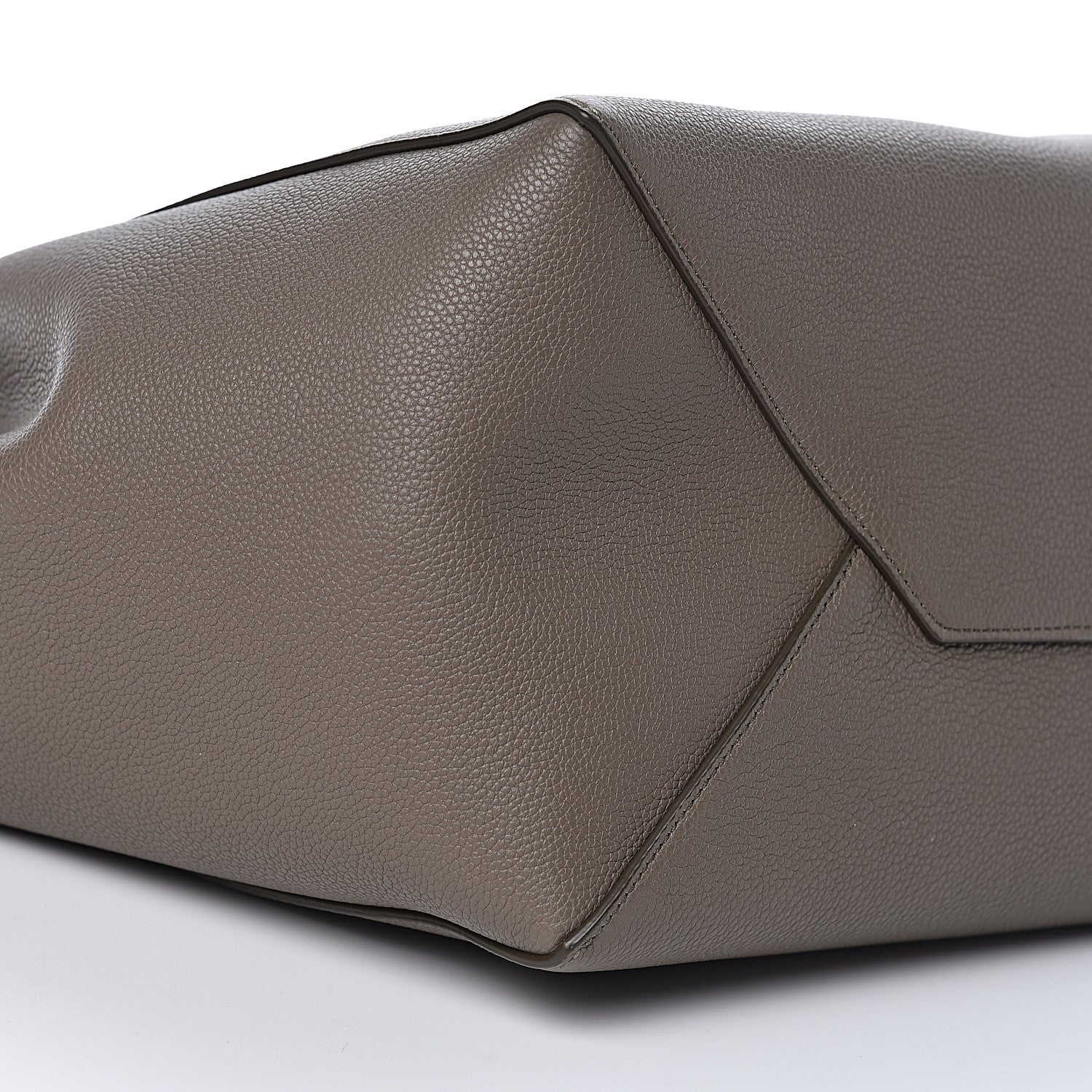 Celine Soft Grained Calfskin Small Belt Cabas Phantom Taupe 5 of 9