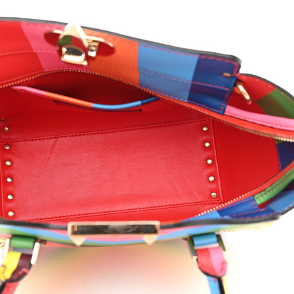Valentino Garavani Vitello 1973 Mini Rockstud Tote Multicolor 5 of 8