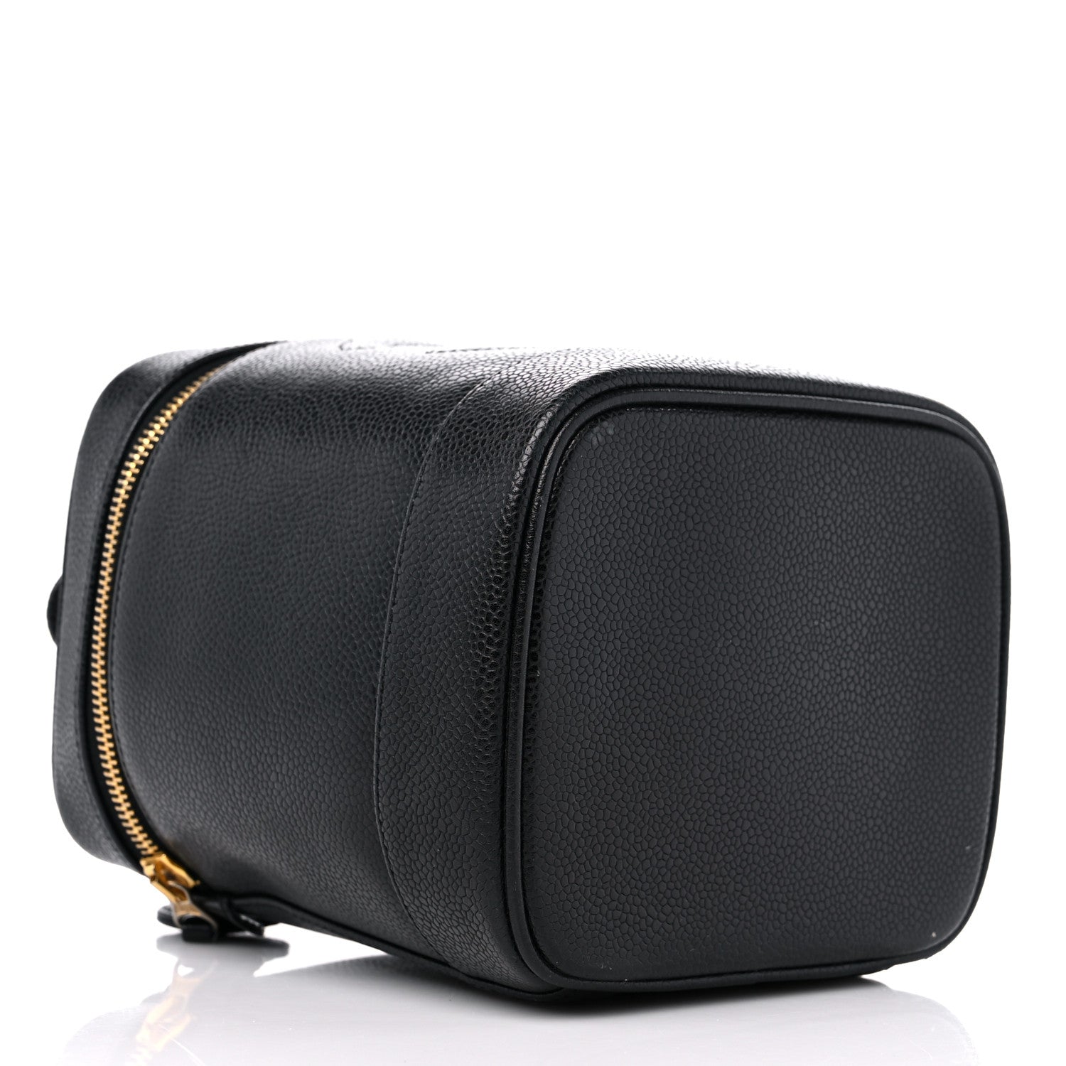 Chanel Caviar Vanity Cosmetic Case Black 4 of 14