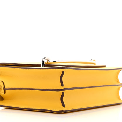 Hermes Mini Sac Roulis Jaune De Naples 9 of 12