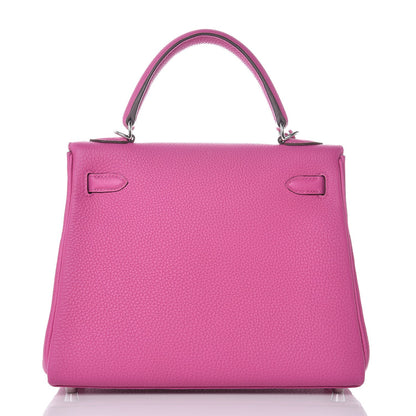 Hermes Togo Kelly Retourne 25 Magnolia 3 of 34
