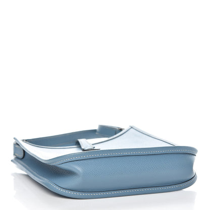 Hermes Epsom Evelyne TPM Blue Jean 4 of 10