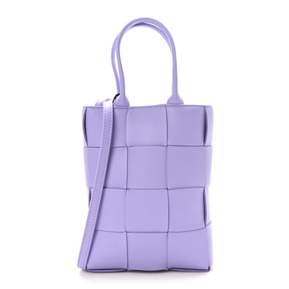 Bottega Veneta Lambskin Maxi Intrecciato North South Cassette Tote Wisteria 1 of 8