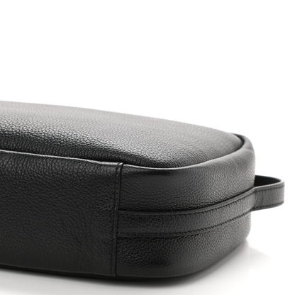 Balenciaga Calfskin Logo M Everyday Camera Bag Black 10 of 10