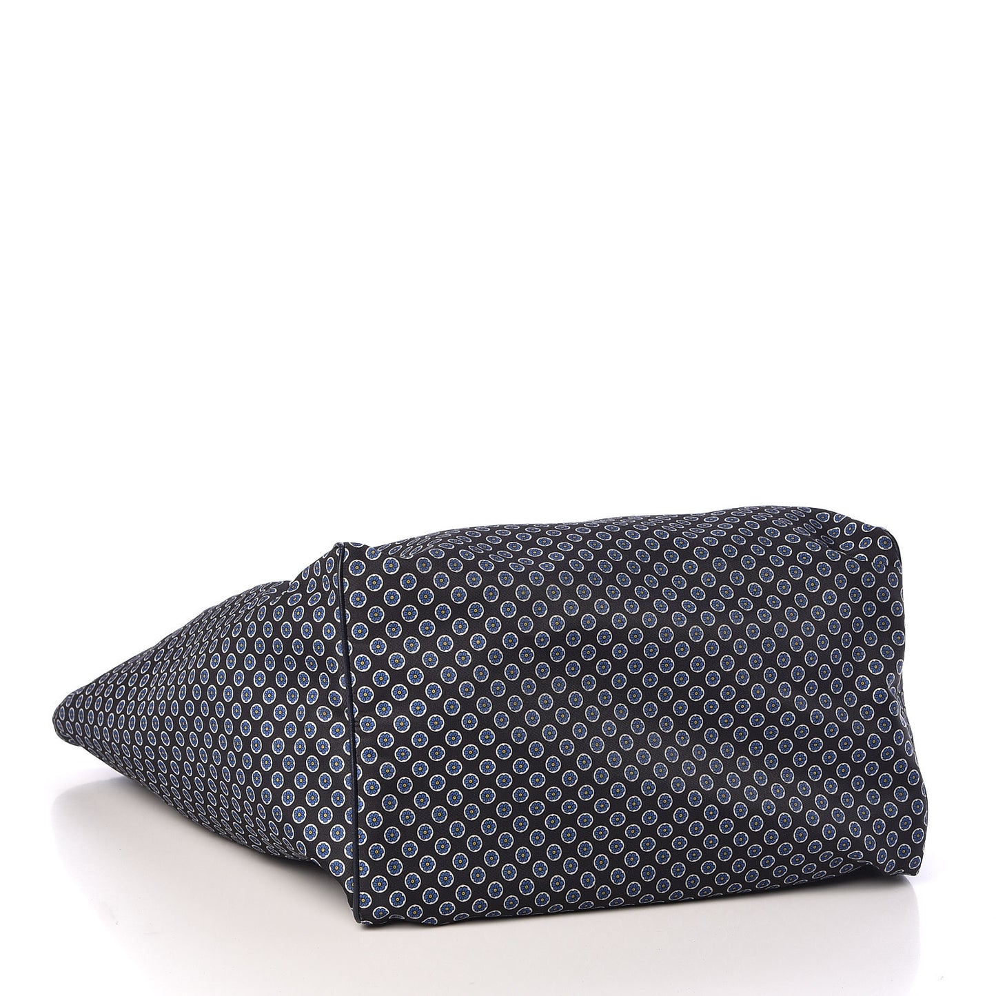 Nylon Go Flower Print Falabella Tote Blue