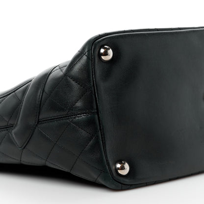 Chanel Calfskin Quilted Large Cambon Tote Black 9 of 12
