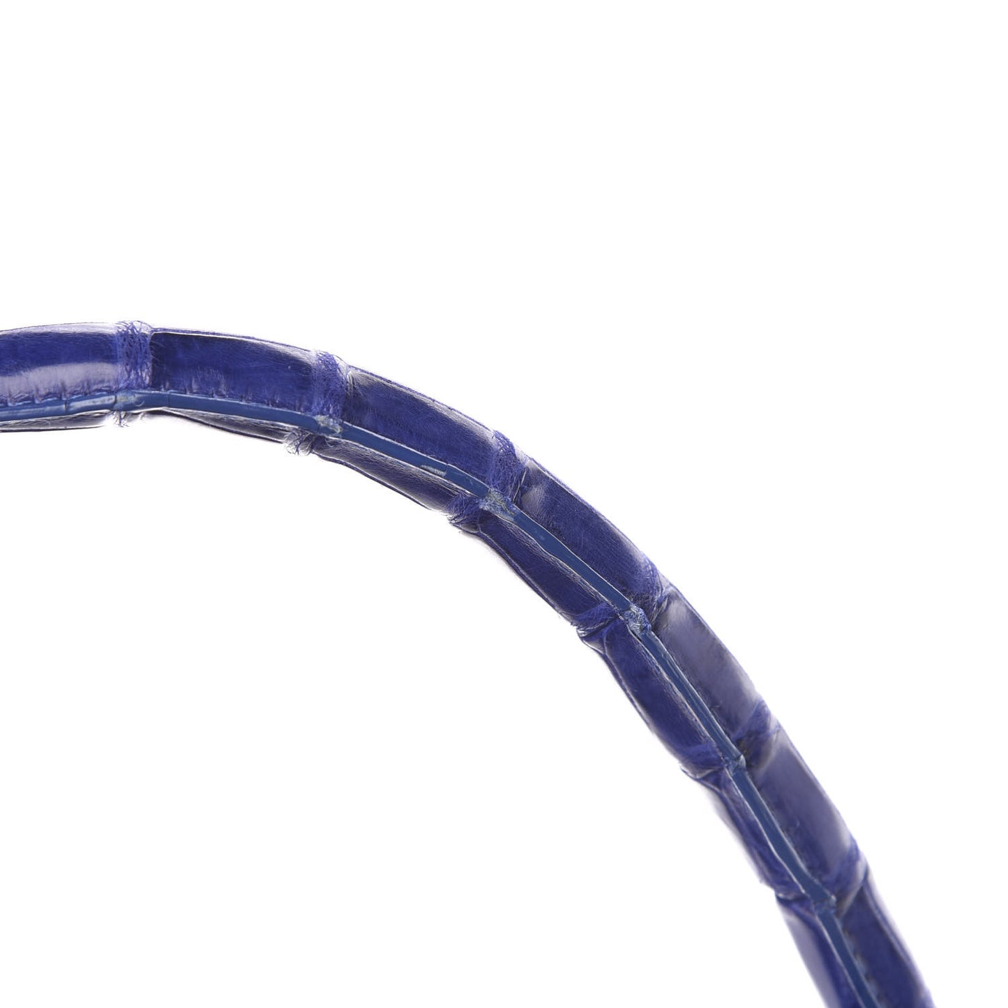 Crocodile Hobo Blue