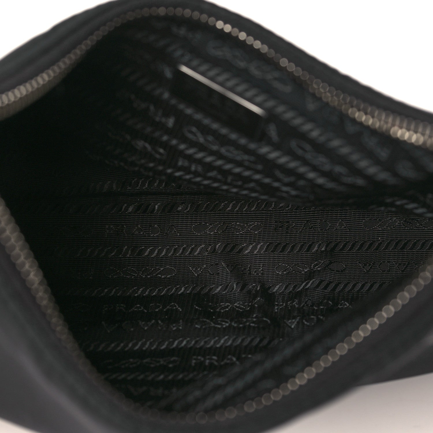 Prada Tessuto Nylon Saffiano Mini Re-Edition 2005 Bag Black 5 of 9