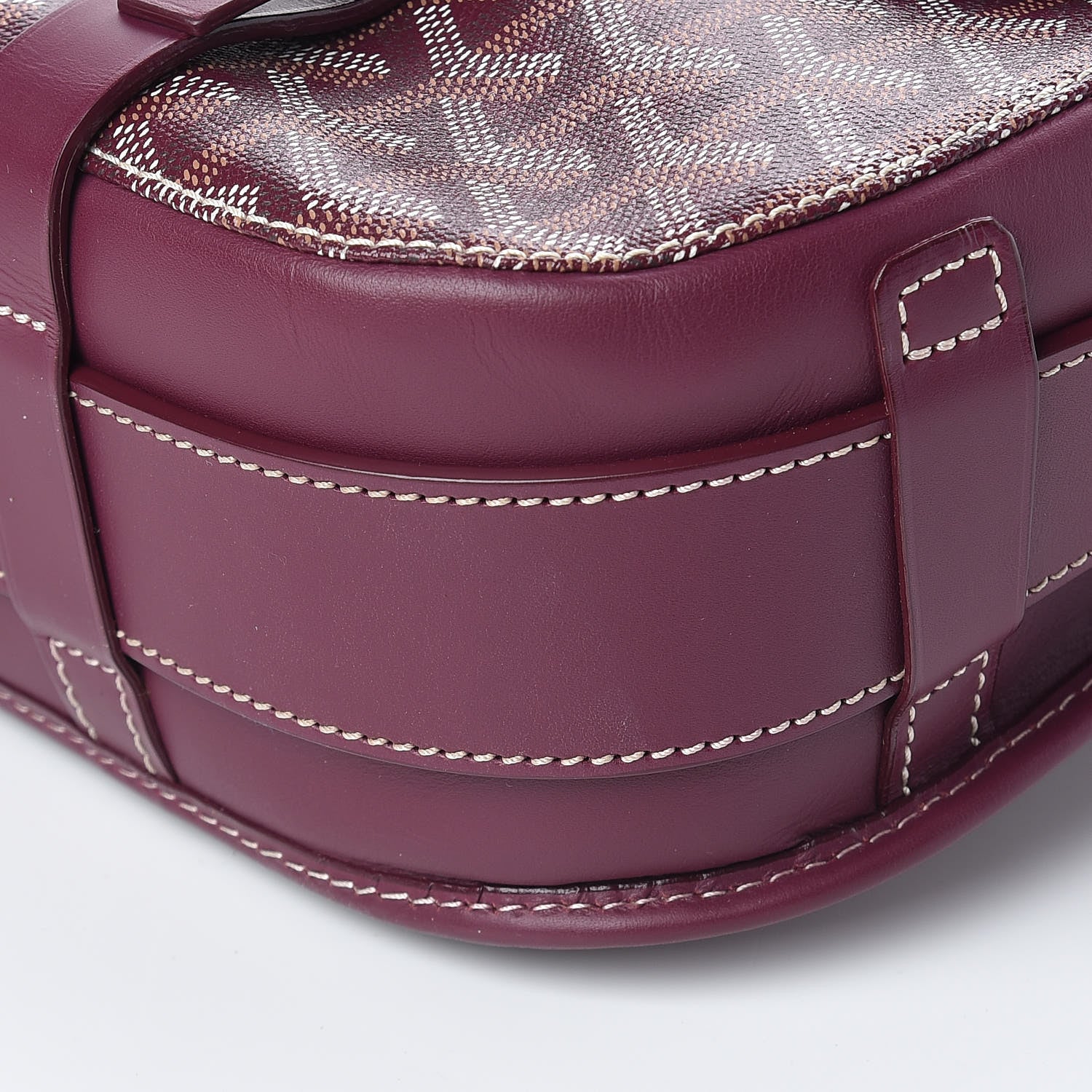 Goyard Goyardine Belvedere GM Messenger Bag Bordeaux 9 of 9