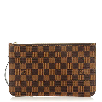 Louis Vuitton Damier Ebene Neverfull MM GM Pochette 1 of 7