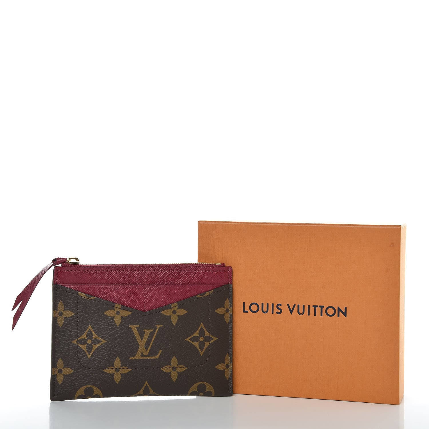 Louis Vuitton Monogram Zipped Card Holder Fuchsia 8 of 10