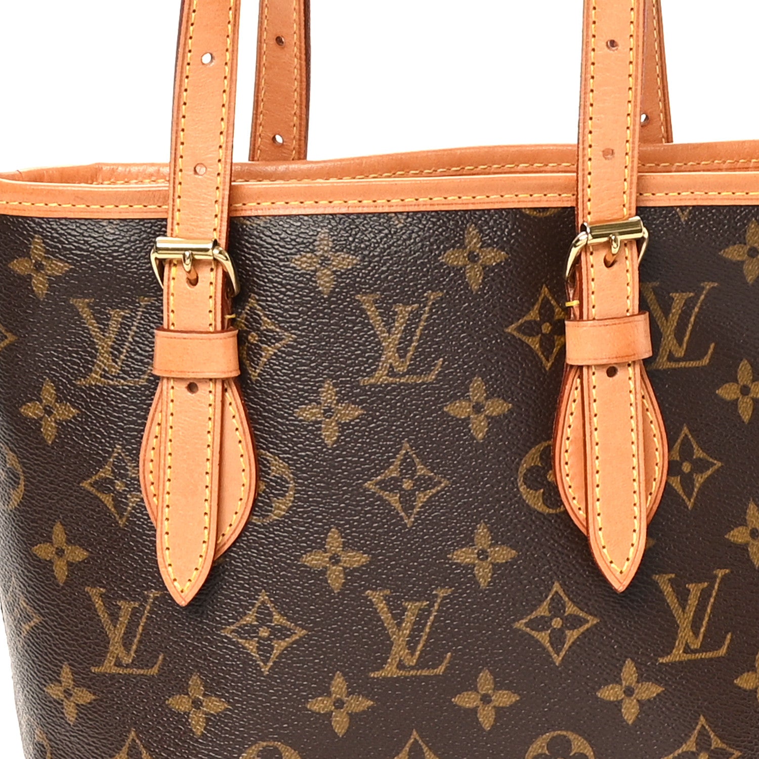 Louis Vuitton Monogram Petit Bucket 23 8 of 13