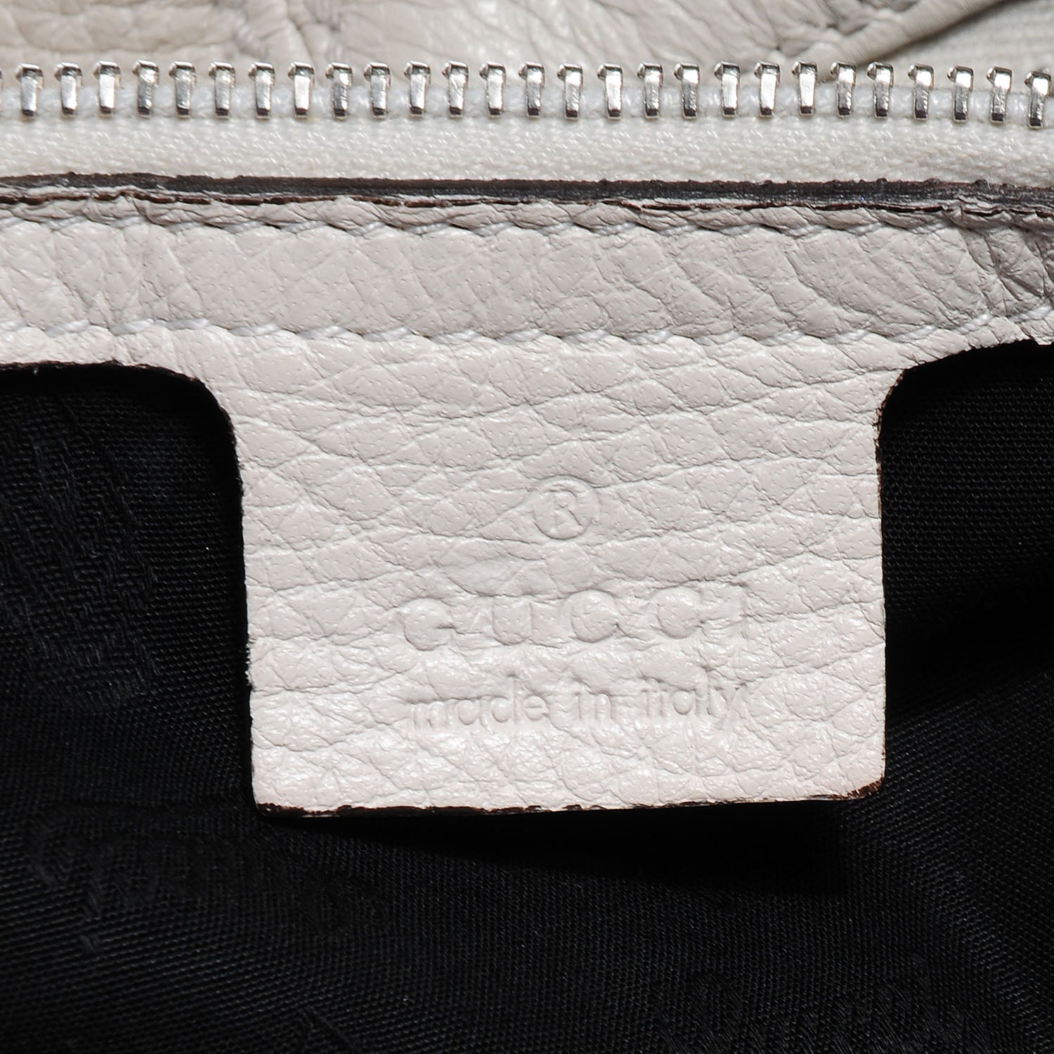 Gucci Leather Medium Jungle Hobo White 8 of 9