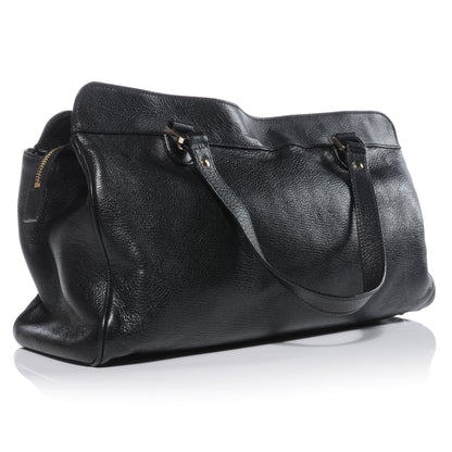 Gucci Leather Blondie Satchel Black 3 of 7