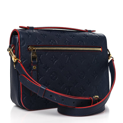 Louis Vuitton Empreinte Pochette Metis Marine Rouge 3 of 10