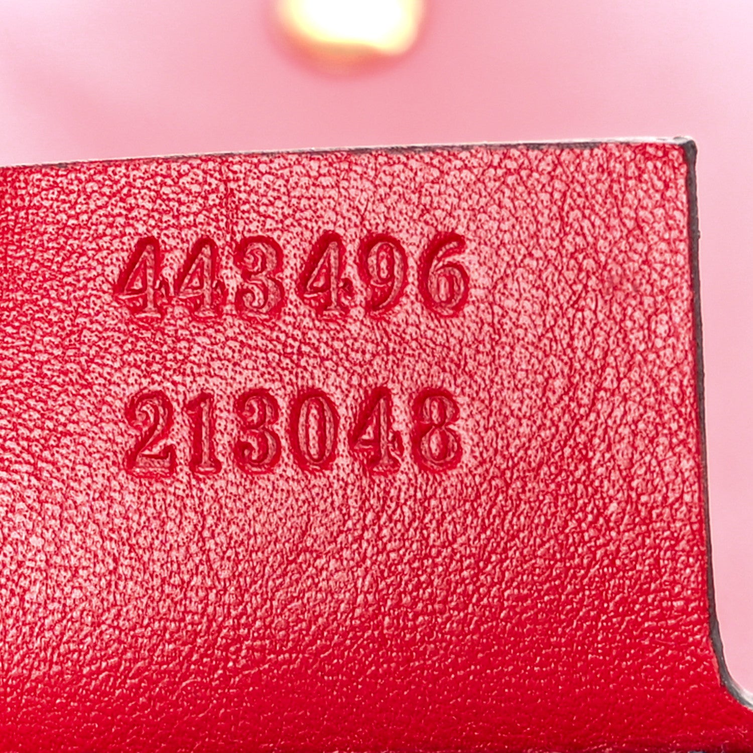 Gucci Velvet Matelasse Medium GG Marmont Shoulder Bag Hibiscus Red 7 of 12