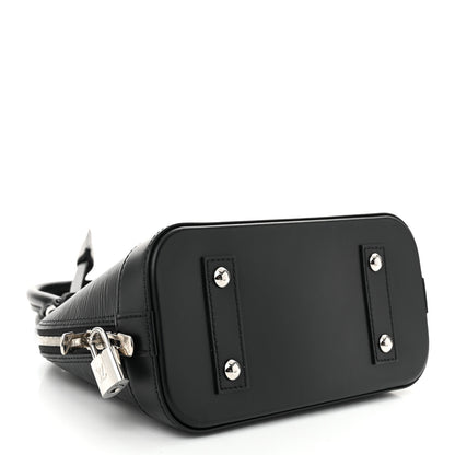 Louis Vuitton Epi Alma BB Black 4 of 9