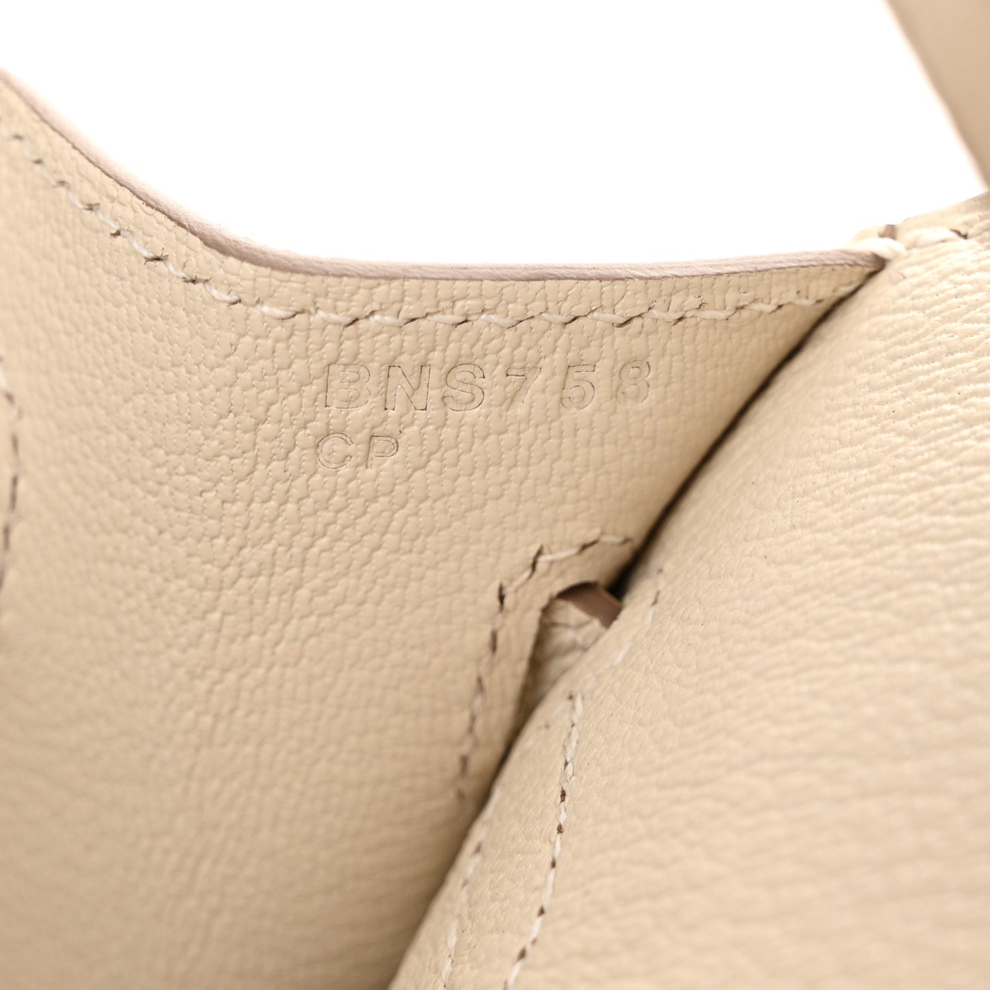 Epsom Birkin Sellier 25 Craie