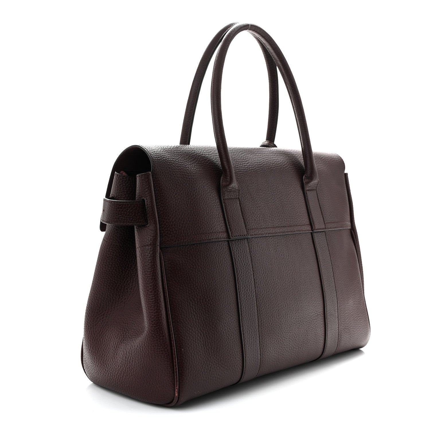 Mulberry Grain Vegetable Tanned Calfskin Bayswater Oxblood 3 of 11