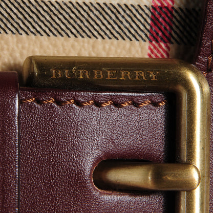Burberry Nova Check Shoulder Bag Brown 6 of 8