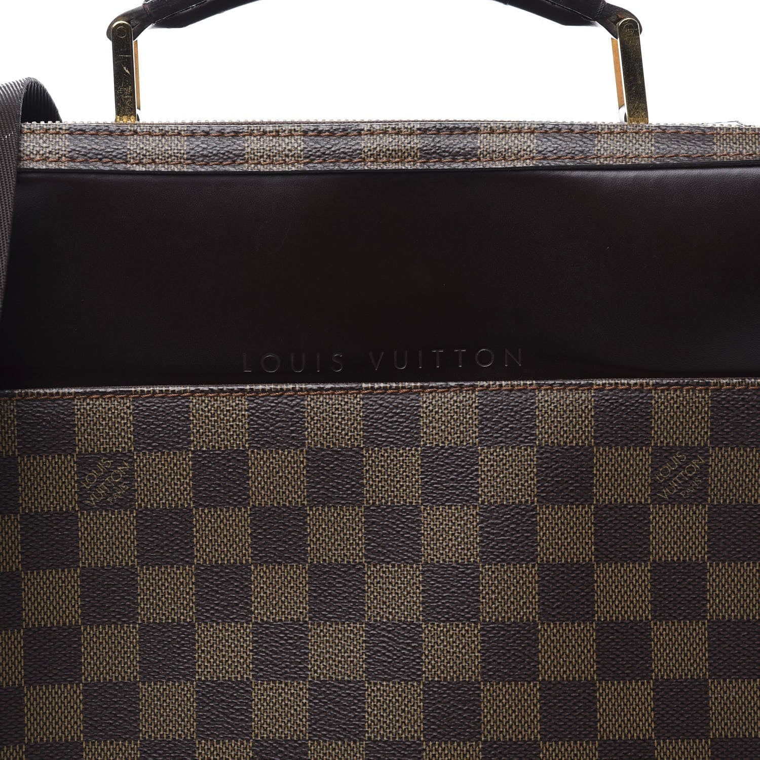 Louis Vuitton Damier Ebene Porte Ordinateur Sabana Computer Case 9 of 9