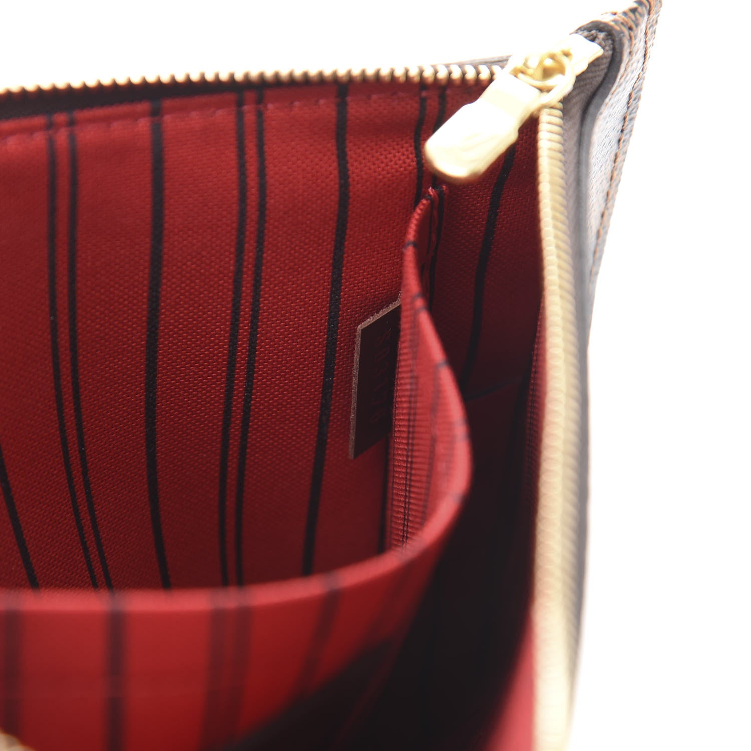 Louis Vuitton Damier Ebene Neverfull MM GM Pochette 8 of 9