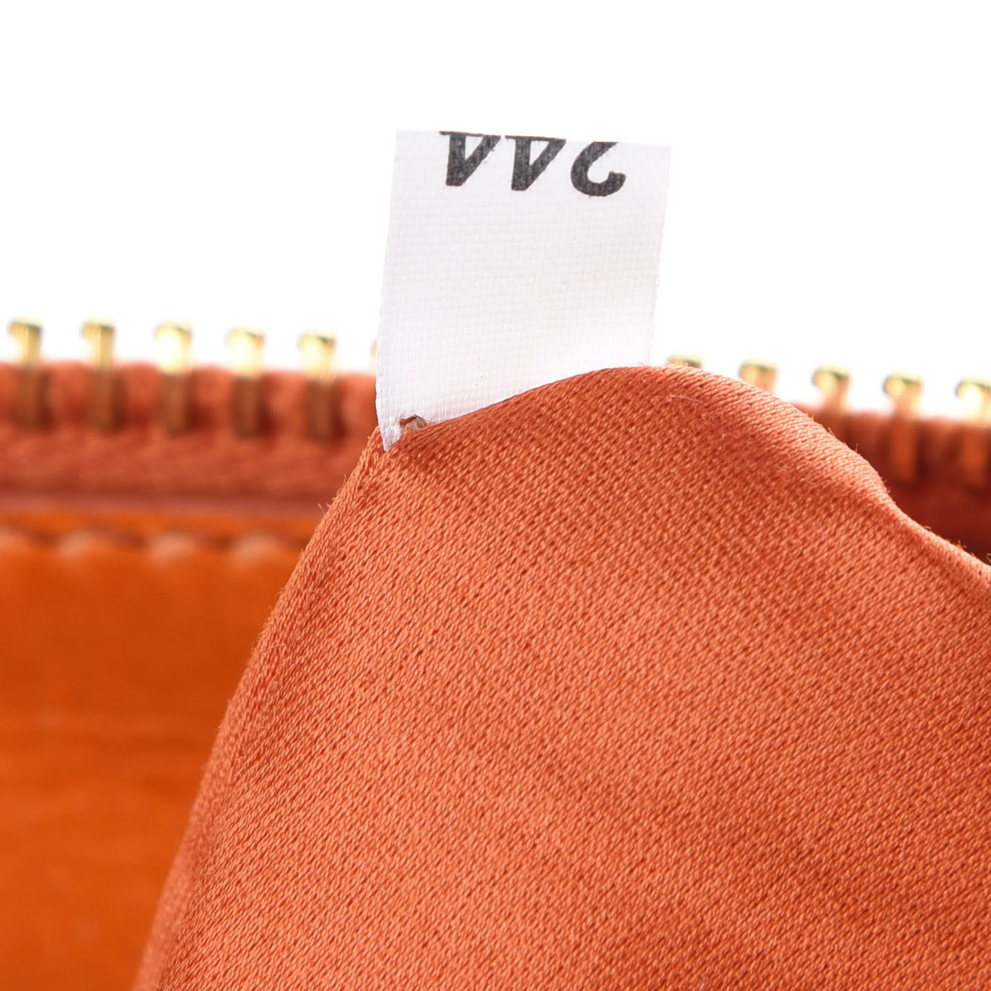 Vitello Shine Zip Tote Papaya