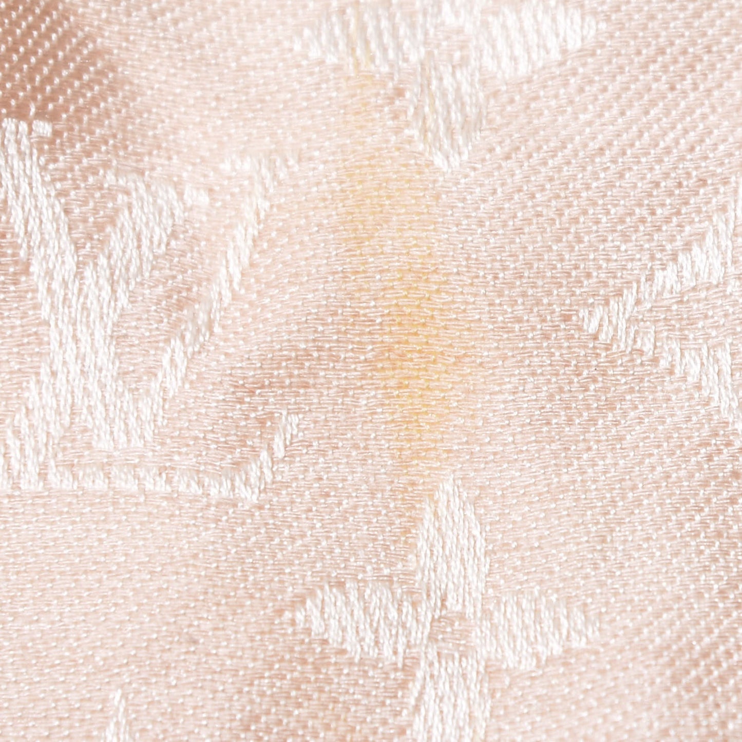 Silk Wool Monogram Shine Shawl Natural