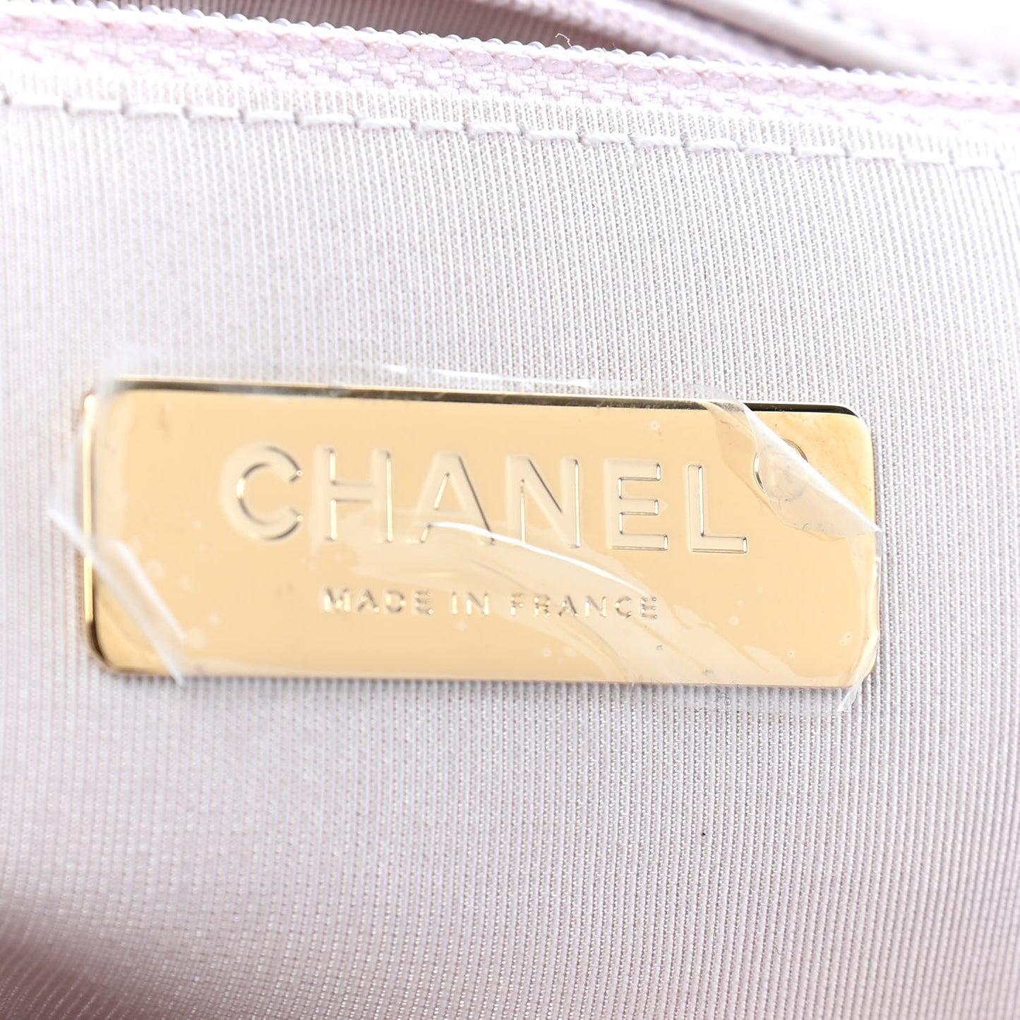 Lambskin Quilted Medium Chanel 19 Flap Light Purple